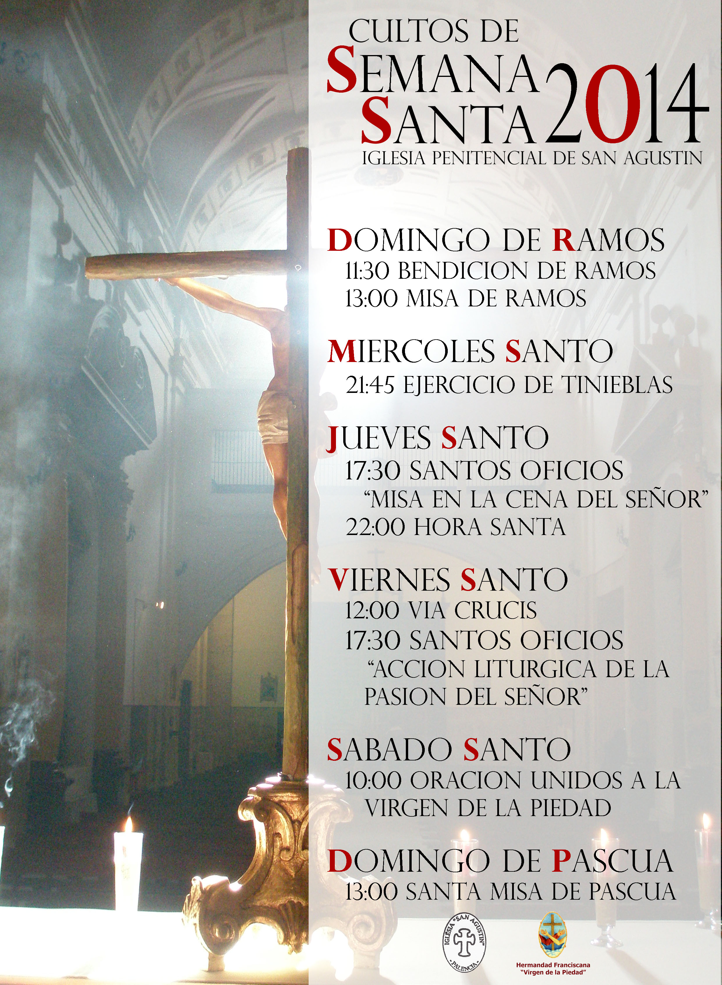 Portada de 2014 Cultos Semana Santa